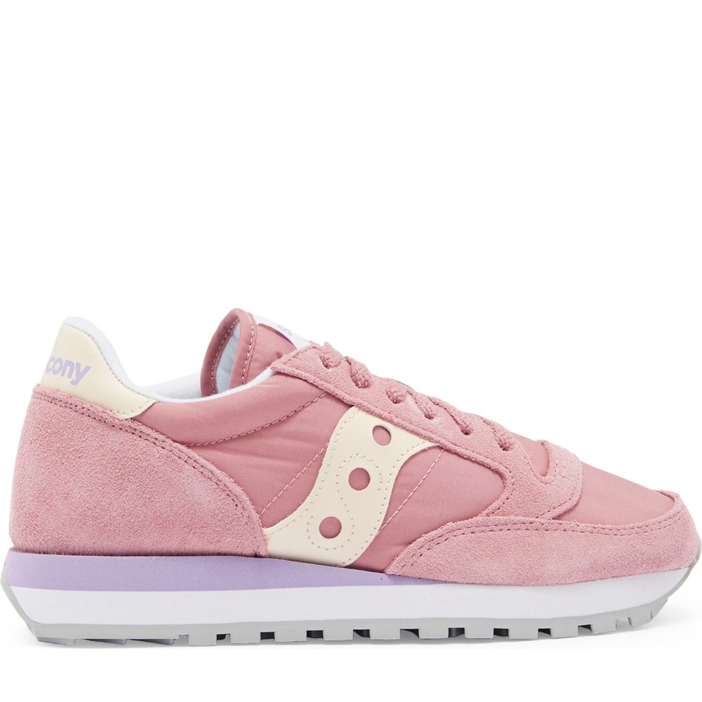 Saucony Jazz Original Sneaker - Women’s - Blush/White/Purple - Size 9
